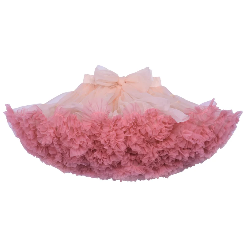 

Girls TuTu Skirt Extra Fluffy Pettiskirt Princess Soft Tulle Kids Girl Party Dance Skirts 1-10 Years Baby