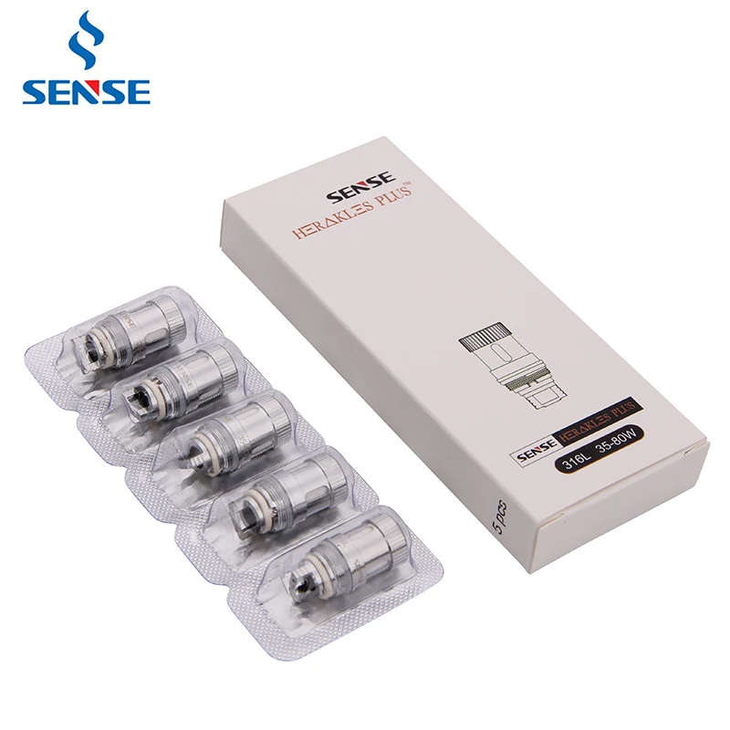 5 шт. оригинальный Sense Herakles Plus катушка 0.2ohm Ni200 & 316L Vape электронная Замена сигарет