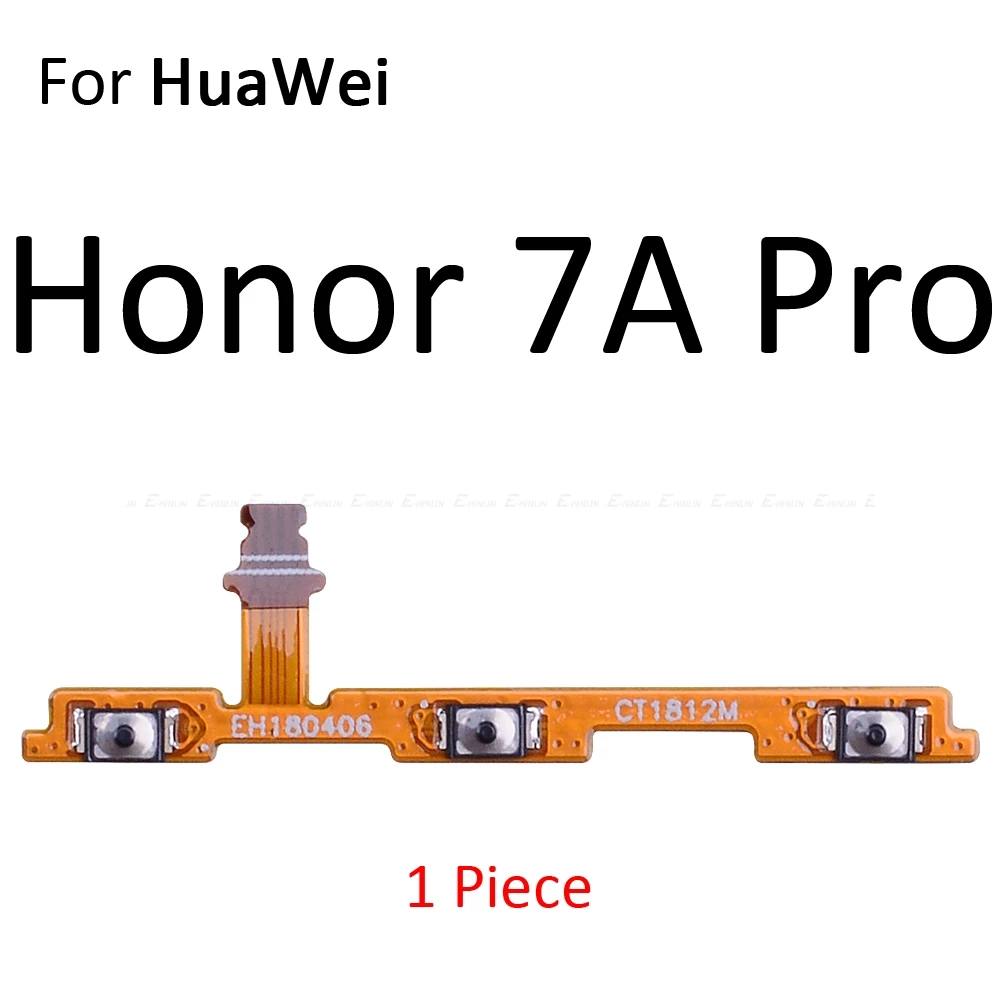 Гибкий ленточный кабель с кнопкой включения и выключения звука для HuaWei Honor Play 8A 7A 7C 7X7 S 6A 6C 6X 5C Pro
