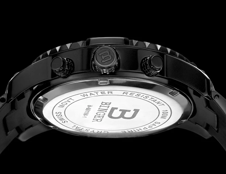 Хэллоуин часы хронограф 2016 Новинка кварцевые наручные Спорт кожаный ремешок