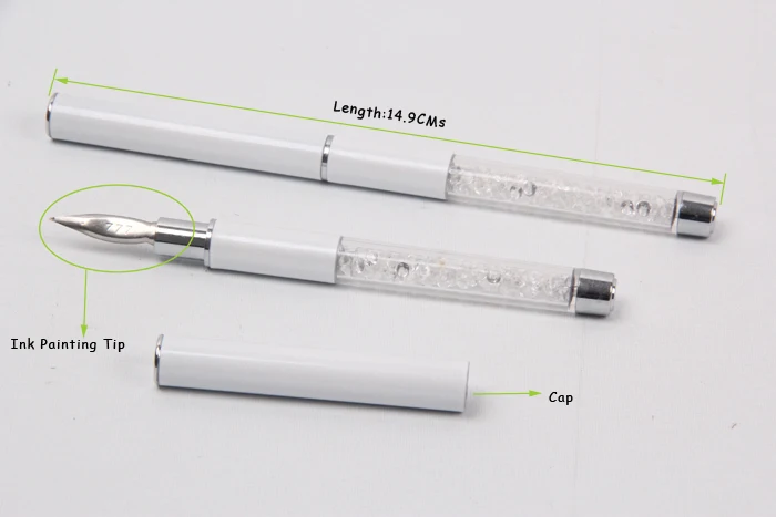 1 шт. кисть для дизайна ногтей с ручкой|nail art brush|nail paintingnail painting brush |