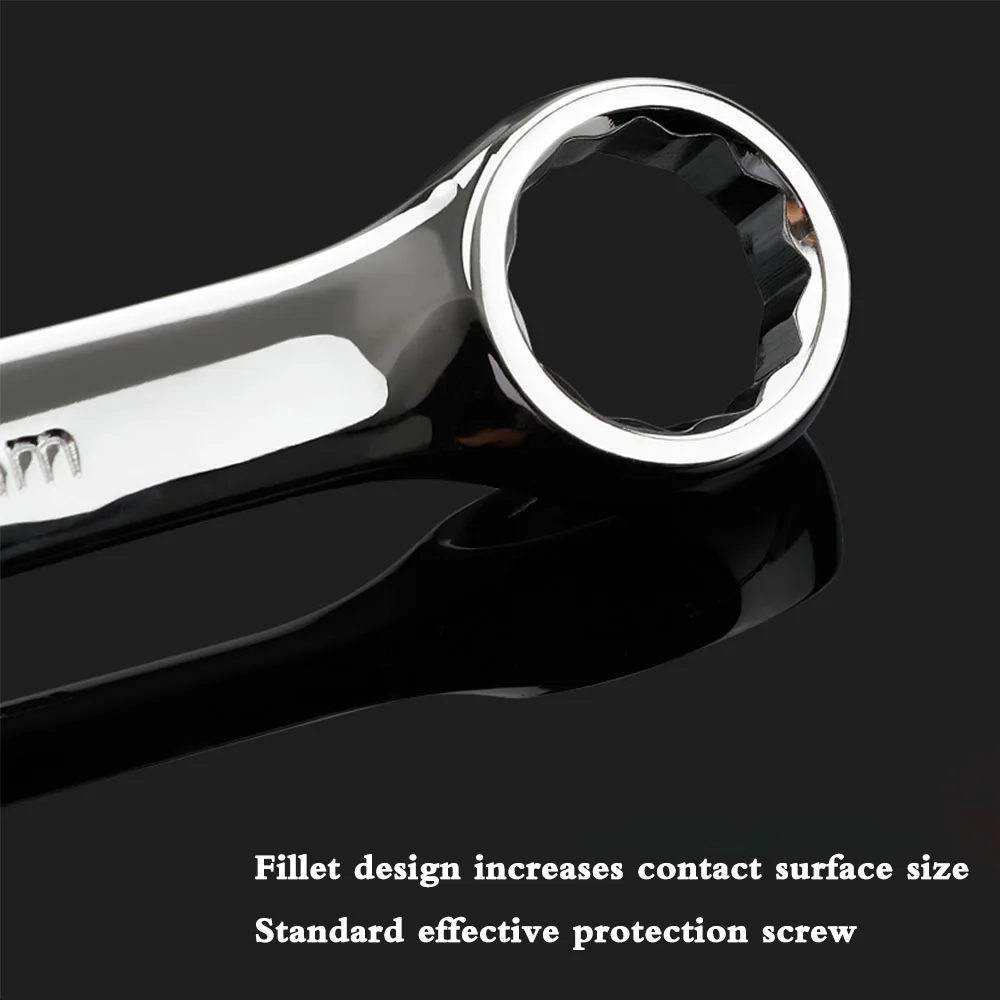 1 шт. Трещоточный комбинированный гаечный ключ Torque Gear Socket Nut Tools Open Box торцевые