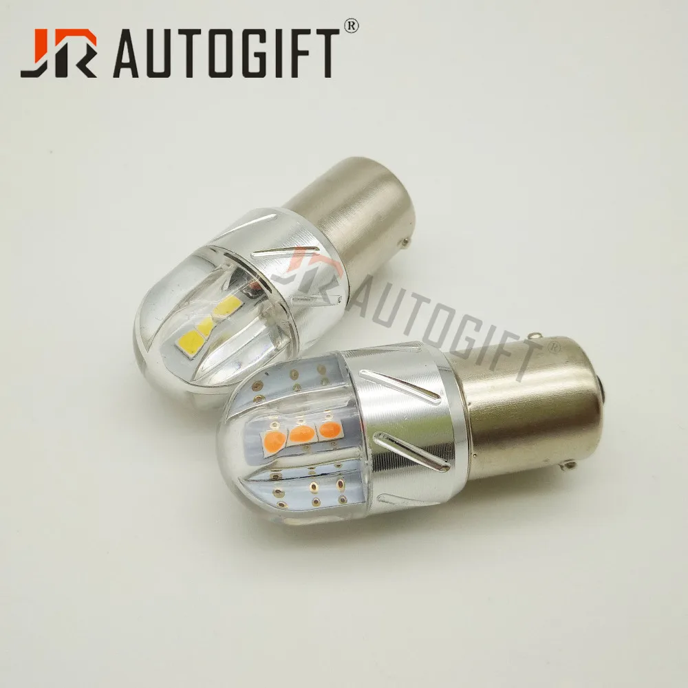 2x T20 7440 7443 LED W21W 1156 S25 6 led 3030 чипы 1157 Белый Красный Желтый стоп-сигнал индикатор