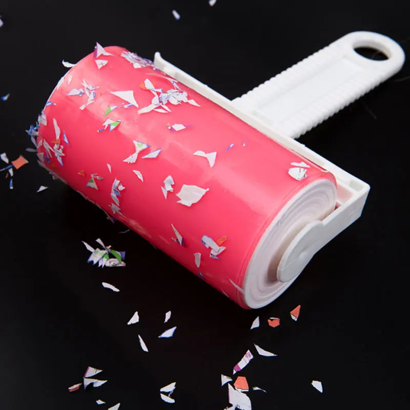 Липкий чистящий ролик для волос многоразовый шерстяной пылеуловитель моющийся