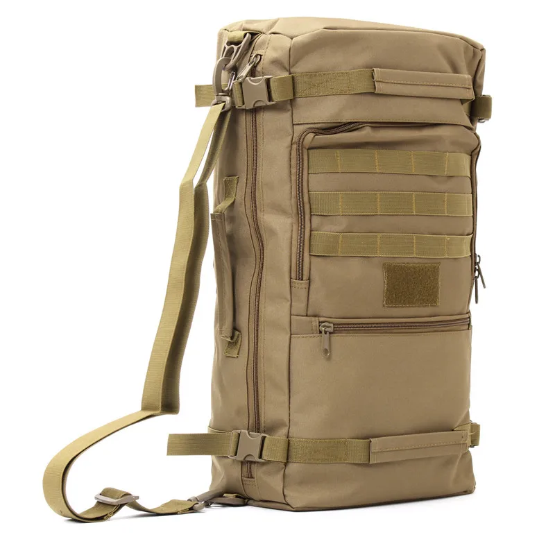 Многофункциональный Холщовый спортивный военный тактический рюкзак объемом 50 л
