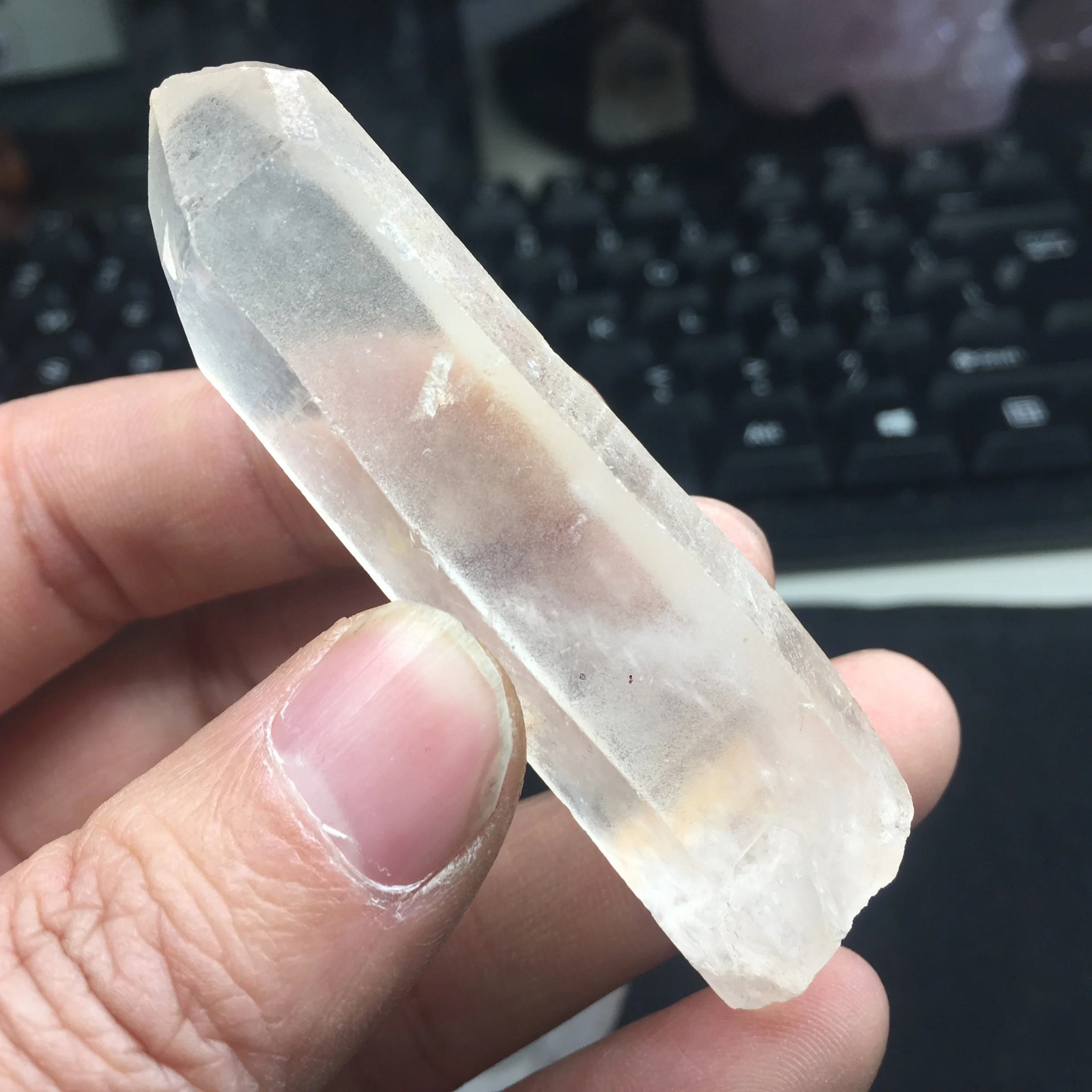 Цветочный горшок украшения Кристаллы 5 штук в лоте Натуральный Необработанный