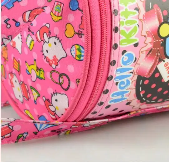 (5 шт./лот) мультфильм баррель дизайн водонепроницаемый Оксфорд Макияж сумка