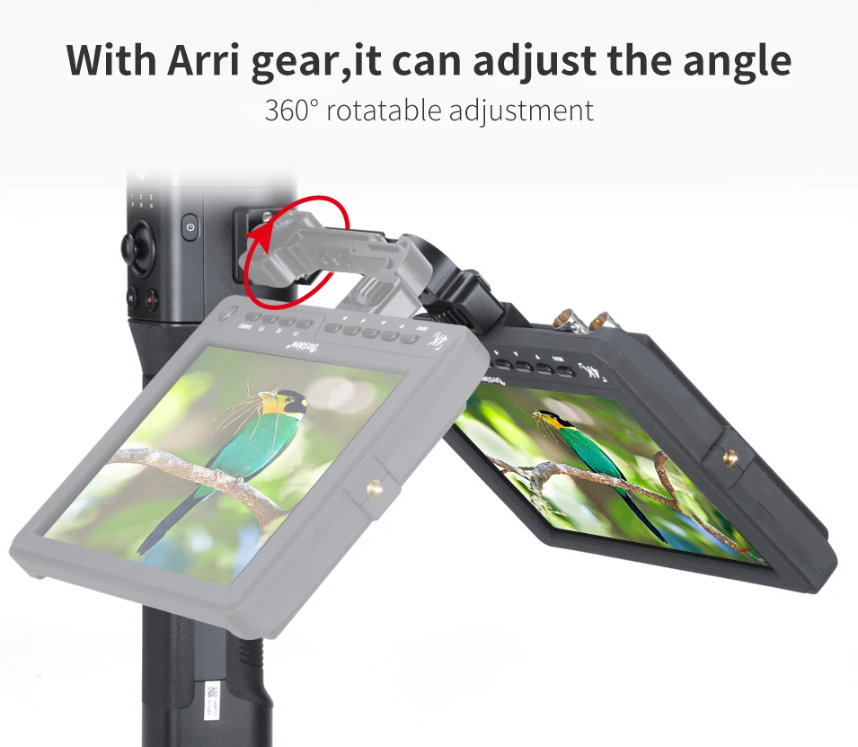 AgimbalGear DH11 все в 1 Dji Ronin S Ronin SC удлинить магический рычаг для монитора светодиодный адаптер для крепления карданного фонаря с Arri холодной обуви