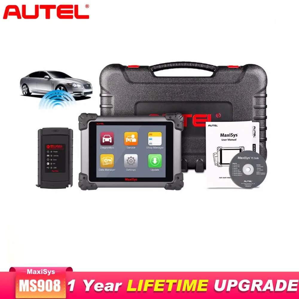 Autel MaxiSys Pro MS908 высококачественный OBD2 сканер автомобильные аксессуары