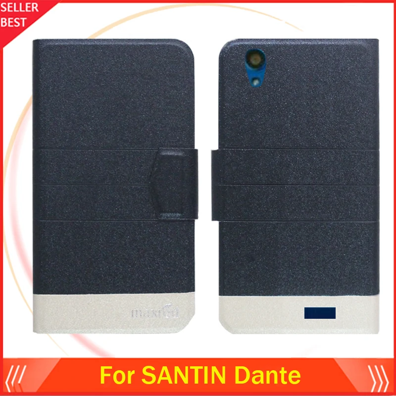 5 цветов Лидер продаж! Кожаный чехол для телефона SANTIN Dante модный роскошный кожаный