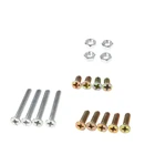 Алюминиевый фрезерный стол вставки пластины w4 кольца винты для деревообрабатывающих скамейки