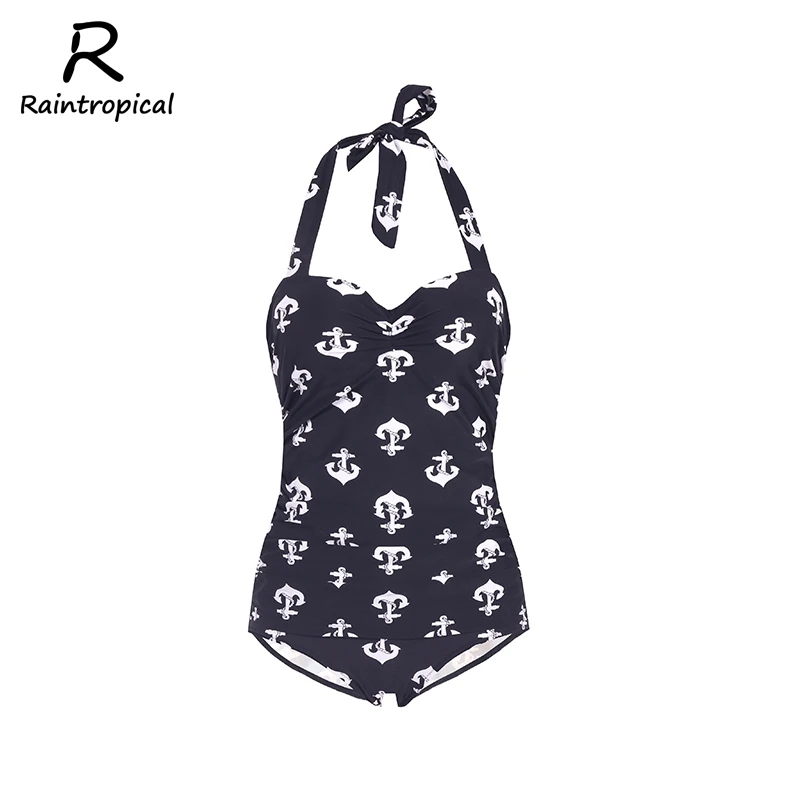 Женский слитный купальник rainтропический новый сексуальный винтажный популярный
