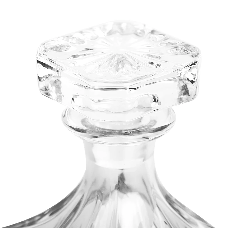Веселое Рождество 850 мл Кристальный Диамант вин карафес виски Bouteille En Verre pour les