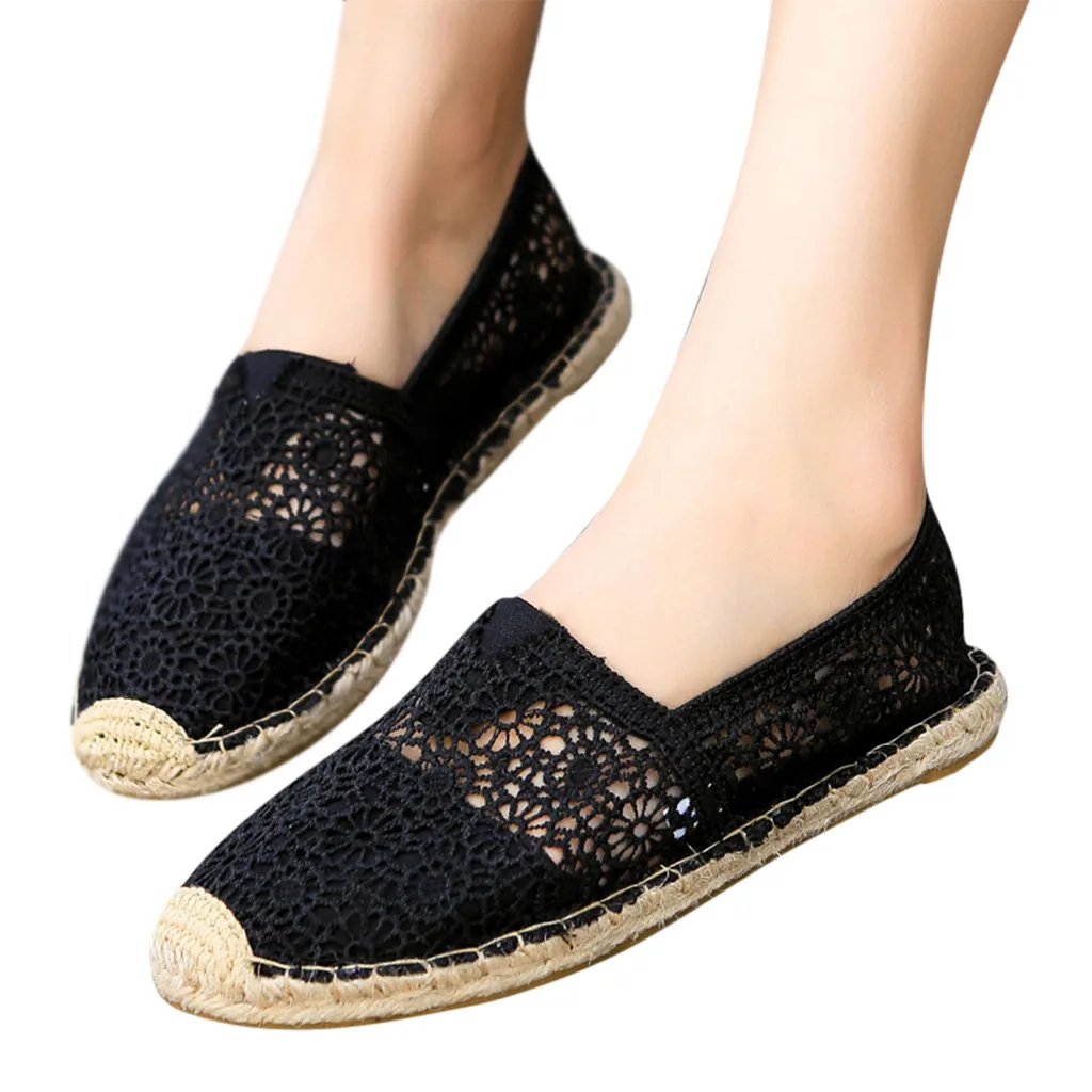 Лоферы на плоской подошве с перфорацией женская обувь без застежки Летние