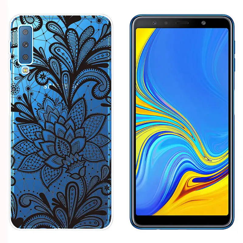 Arvin силиконовые чехлы для Samsung Galaxy A7 2018 мягкий прозрачный ТПУ чехол задней панели