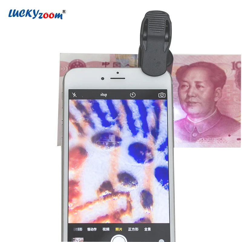 Портативная Лупа для мобильного телефона Luckyzoom увеличительное стекло с
