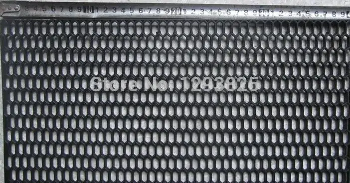 Автомобильная шестиугольная сетка 120x40 универсальная ABS пластиковая сотовая сетка решетка Автомобильная модификация