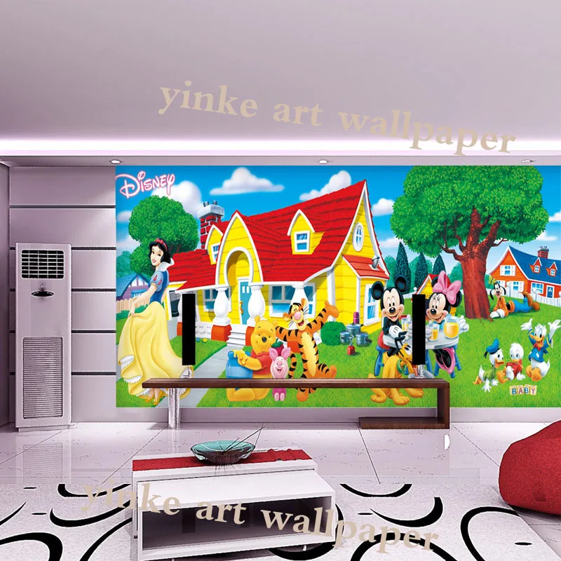 Плотные современные 3d обои для спальни гостиной теплые детские 3D