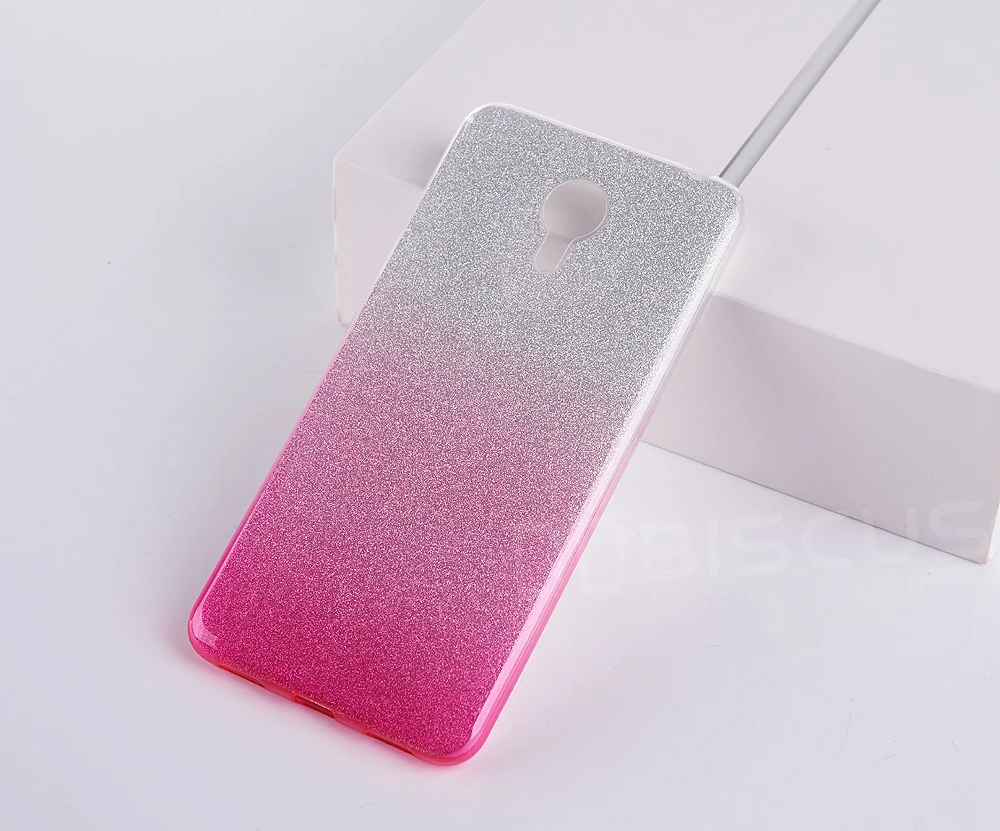 Роскошный Блестящий Мягкий силиконовый чехол для Meizu 15 16 16th M2E U10 U20 MX6 M6T M6S M3S M3 Mini M5