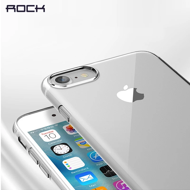 ТПУ силиконовый чехол для iPhone 7 8 RCOK ультра тонкий прозрачный |