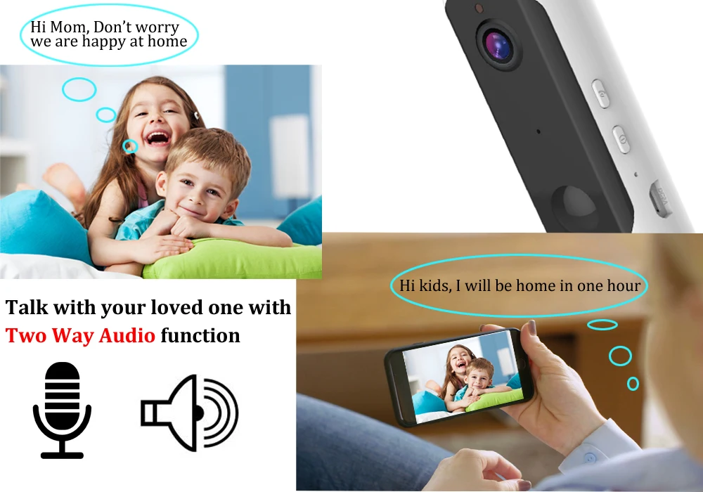 CTVMAN батарея wifi камера безопасности IP 1080 P/720 P интеллектуальная домашняя