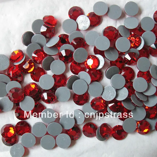 Китай оптовая продажа австрийская Горячая фиксация Стразы SS34 lt siam 7 мм кристалл с
