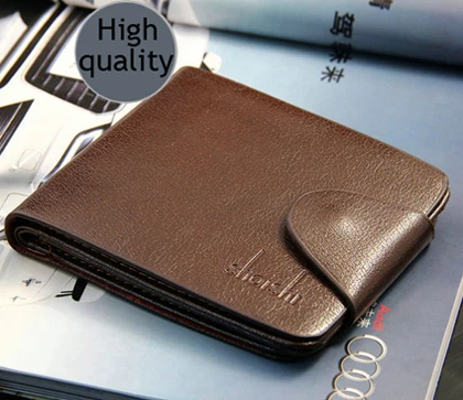 Новинка 2018 модные дизайнерские Брендовые мужские кошельки из искусственной кожи