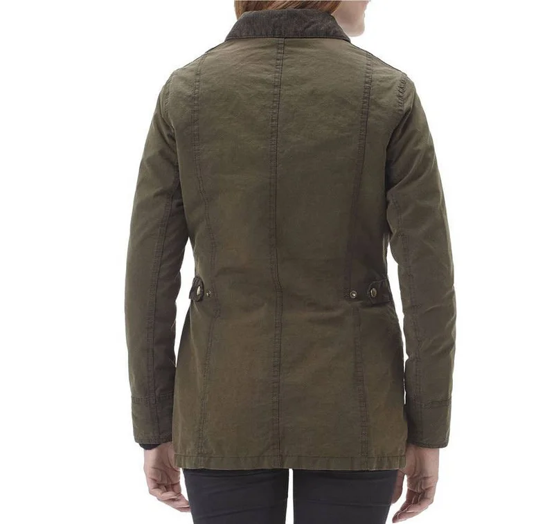 hot 2015 Brand Women winter jackets outerwear jacket Women's Vintage Beadnell Waxed Jacket | Женская одежда