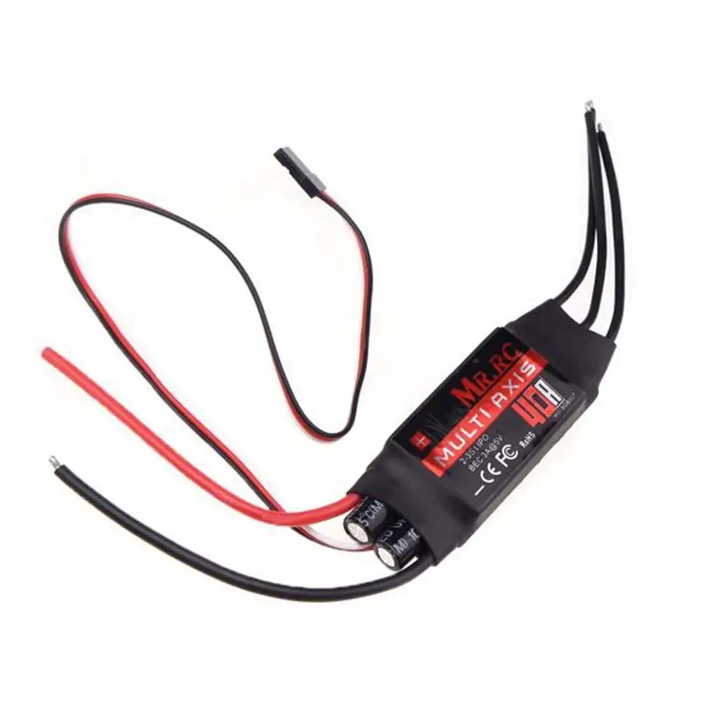 Бесщеточный Регулятор Скорости MR.RC 40A ESC для радиоуправляемого многовинтового