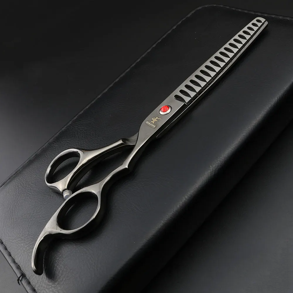 Черный 4 шт. набор ножниц для волос Профессиональная парикмахерская ножницы