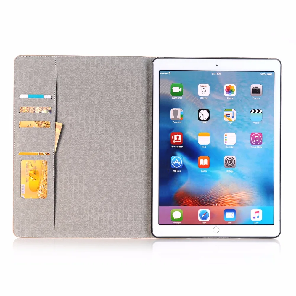 Чехол для Apple iPad 2 3 4 9 7 дюйма тонкий откидной Чехол-подставка в стиле ретро с