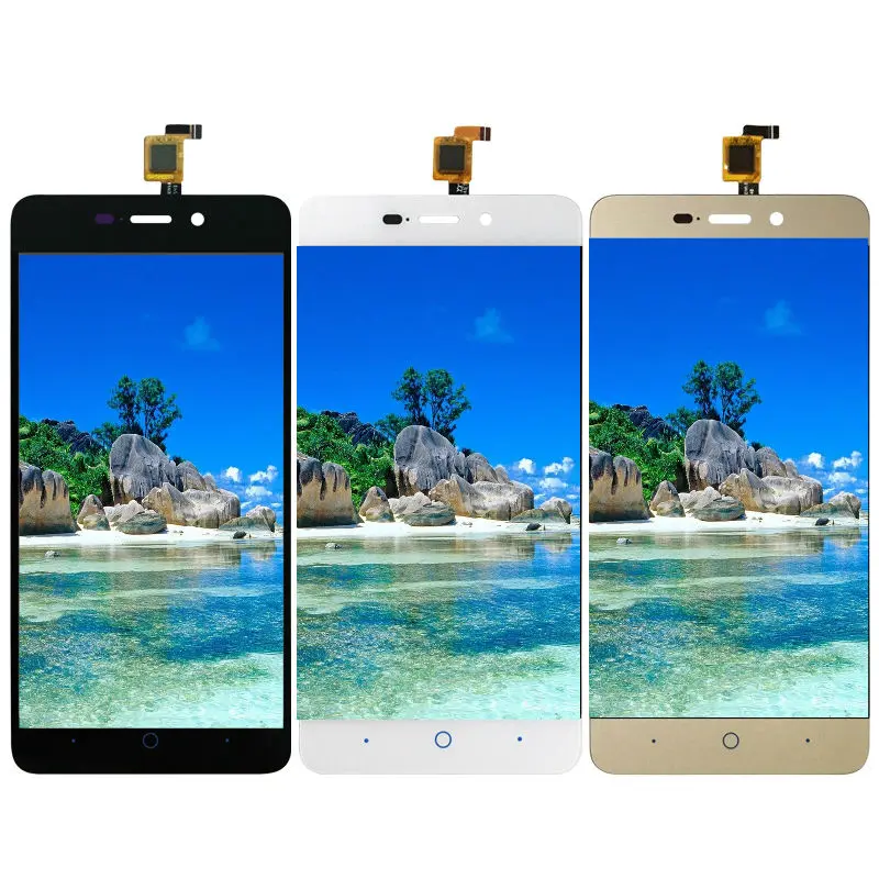 Для ZTE Blade X3 ЖК дисплей D2 T620 A452 с кодирующий преобразователь сенсорного экрана в
