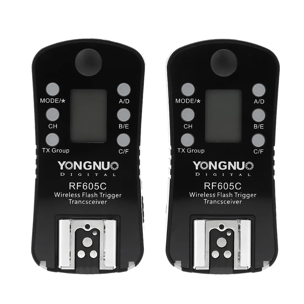 Беспроводной триггер для вспышки YONGNUO RF605C RF 605C RF605 C обновленная версия Canon с
