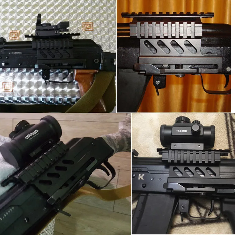 Охотничий Тактический Пикатинни Weaver AK серия рельсов Боковое крепление Quick QD 20 мм