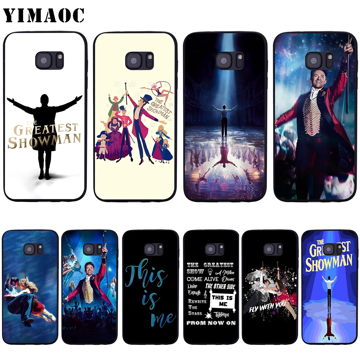 YIMAOC The Greatest Showman чехол для Samsung Галактики A7 A8 A9 A10 A20 A30 A40 A50 A70 M10 M20 M30 S10e J6 плюс |