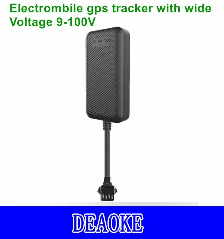 Автомобильный GPS/GPRS/GSM трекер для мотоцикла DEAOKE супер широкий диапазон напряжения