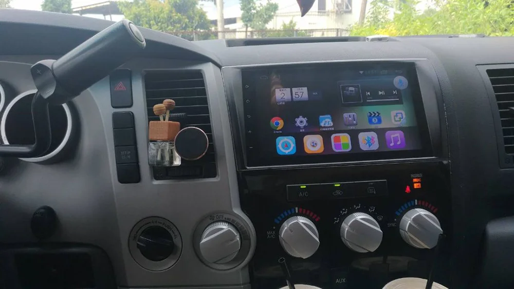 DSP ram 2 ГБ+ 32 ГБ Android 8,1 2 Din автомобильный DVD мультимедийный плеер для Toyota Sequoia 2008- Tundra 2007-2013 радио gps навигация