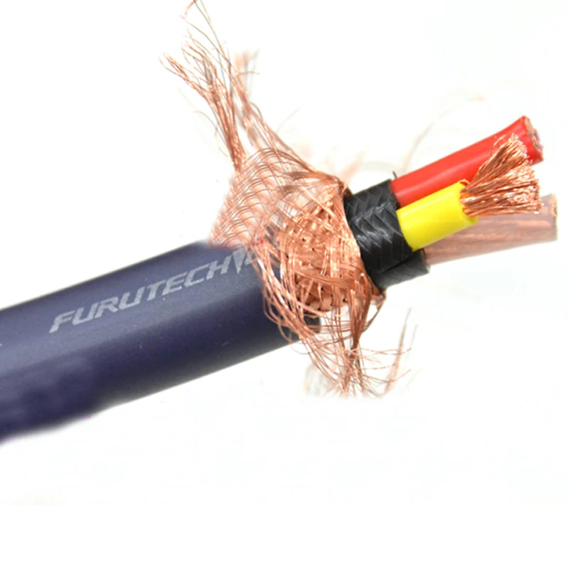 

High Quality Furutech FP-3TS762 Purple Shirt Dragon King OFC oxygen-free copper audio amplifier fever-grade power cable