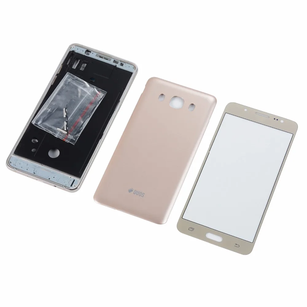 Для Samsung Galaxy J5 2016 J510 J510FN J510F корпус средняя рамка задняя крышка аккумулятора +