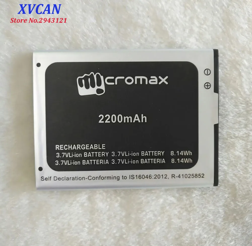 Высокое качество оригинальный для Micromax Q381 мобильного телефона литиевая батарея