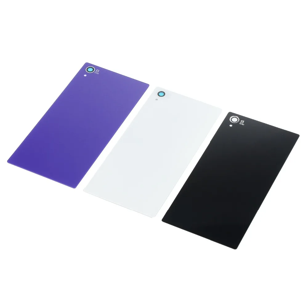 Чехол для Sony Xperia Z1 L39H C6902 C6903 C6943 задняя крышка стеклянная батарейного отсека +