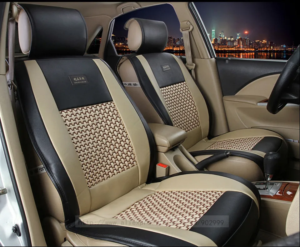 Универсальный размер, Автомобильная подушка, подходит для большинства автомобилей, одиночное летнее крутое сиденье, подушка, четыре сезона, общий, окруженный автомобильный чехол