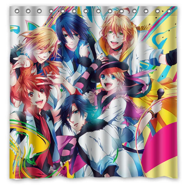 Uta no Prince Sama DIY водостойкие занавески для ванной комнаты плесени стойкие на заказ