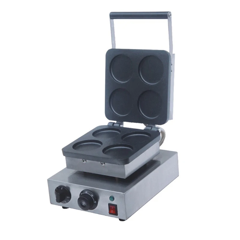 

high quality FY-4H Electric 4 hole red cake grill Layer cake machine Red bean cake one time for 4pcs waffle machine