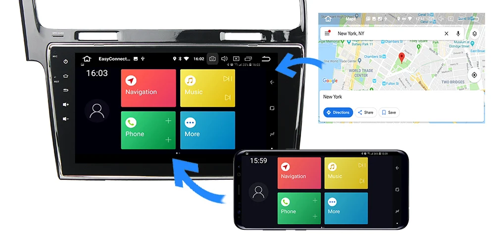 Belsee 10,1 дюймов Android 9,0 для Golf 7 MK7 2013 4 Гб+ 64 Гб автомобильное радио стерео головное устройство Авторадио плеер gps навигация