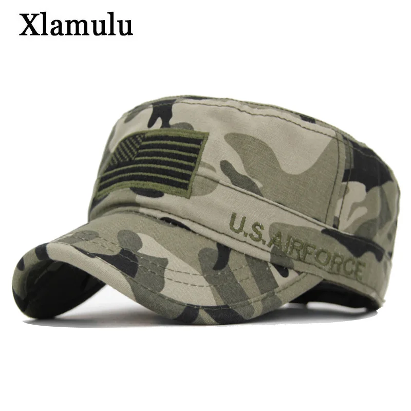 Xlamulu, мужские бейсболки, камуфляжные, хлопковые, Gorras, флаг США, Planas, женские бейсболки, кепки для мужчин, Snapback, кепка, Кепка для дальнобойщика, шляпы для папы