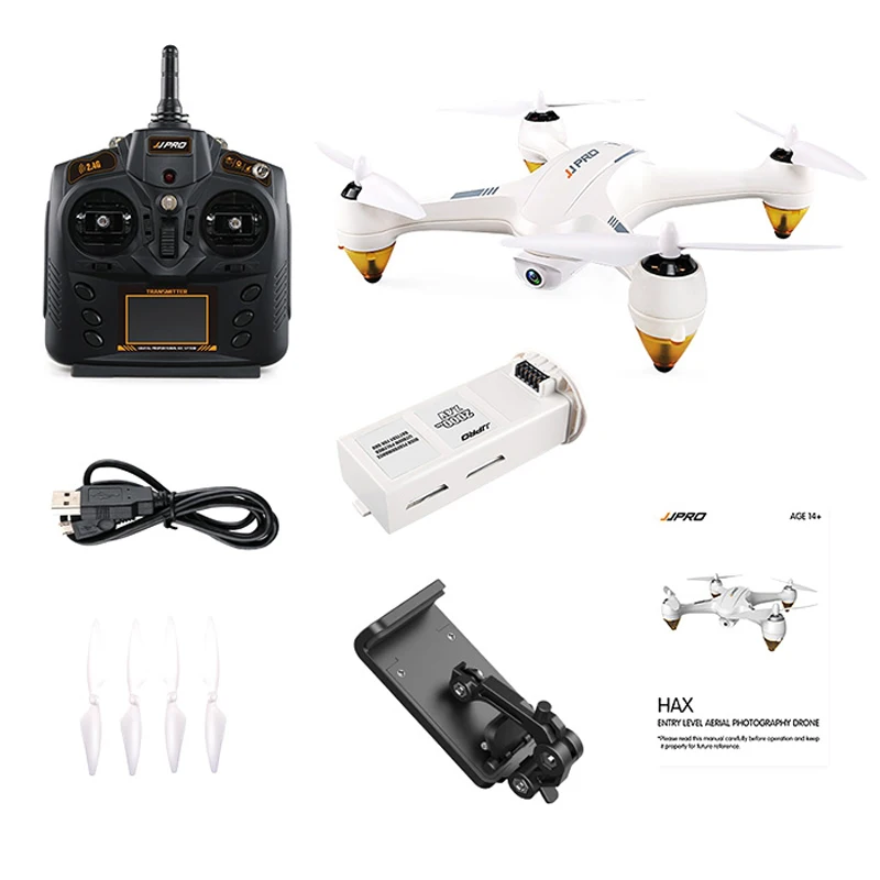 Квадрокоптер JJRC JJPRO X3 Радиоуправляемый GPS RTF Wi Fi FPV 1080P Full HD камера для