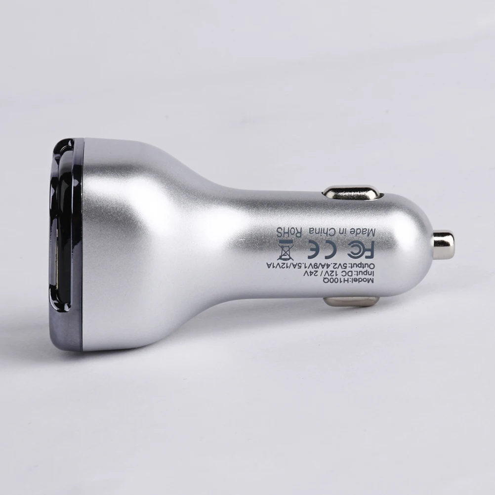 EC5 Dual USB QC 2.0 Fast Car Charger 4 in 1 12V/24V Universal 2 Port Adapter Quick For Mobile Phone |