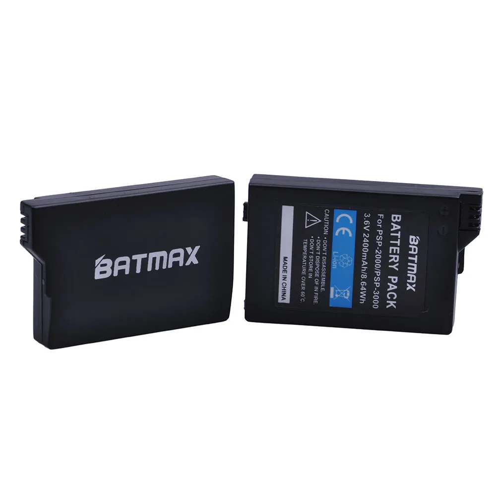 3 шт. 6 V 2400mAh батареи + зарядное устройство наборы для Sony PSP2000 PSP3000 консоли|Батареи| |
