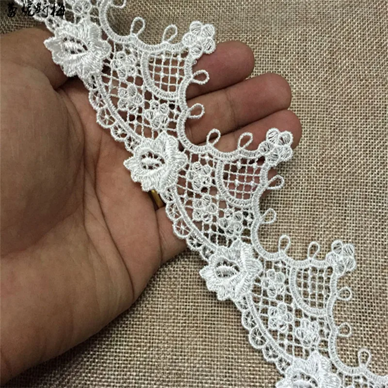 5 ярдов слоновой кости DIY аксессуары для одежды эксклюзивное высококачественное